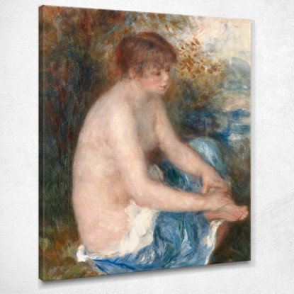 Piccolo Non Blu Pierre-Auguste Renoir par77 quadro stampato su tela