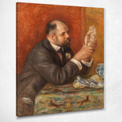 Ritratto Di Ambroise Vollard 1908 Pierre-Auguste Renoir par90 quadro stampato su tela