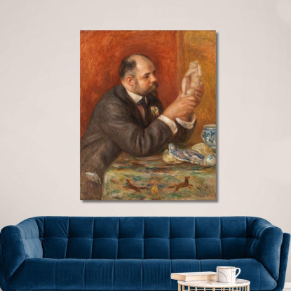 Ritratto Di Ambroise Vollard 1908 Pierre-Auguste Renoir par90 quadro stampato su tela