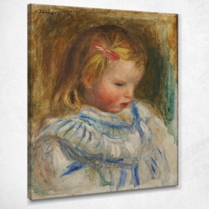 Ritratto Di Coco Claude Renoir Pierre-Auguste Renoir par92 quadro stampato su tela