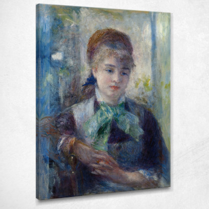 Ritratto Di Nini Lopez Pierre-Auguste Renoir par96 quadro stampato su tela