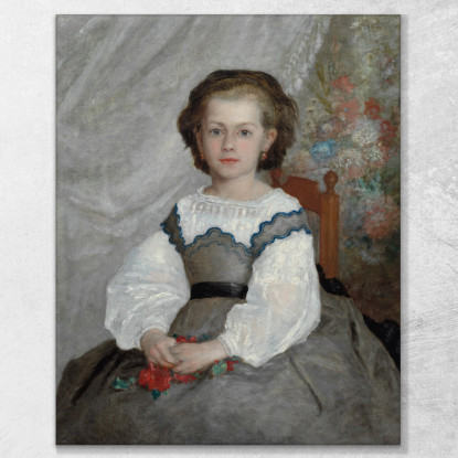 Romaine Lacaux 1864 Pierre-Auguste Renoir par107 quadro stampato su tela