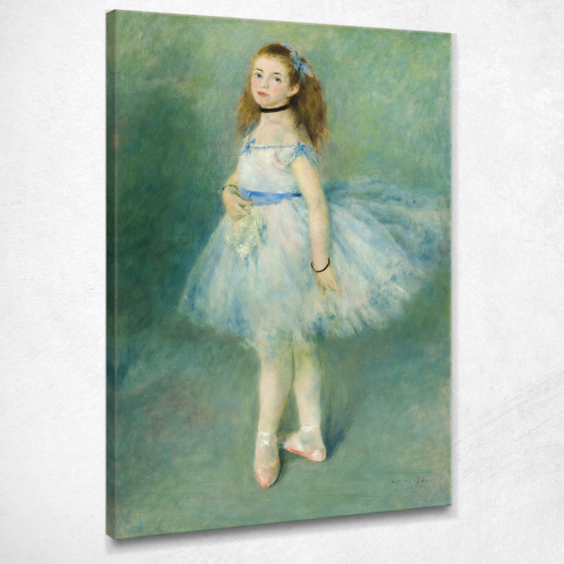 La Ballerina 1874 Pierre-Auguste Renoir par125 quadro stampato su tela