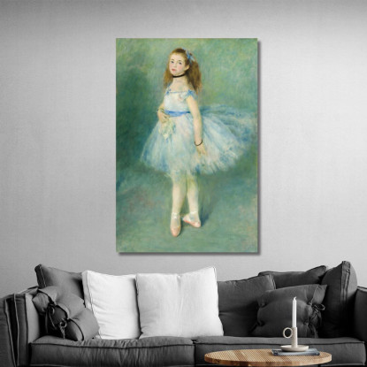 La Ballerina 1874 Pierre-Auguste Renoir par125 quadro stampato su tela