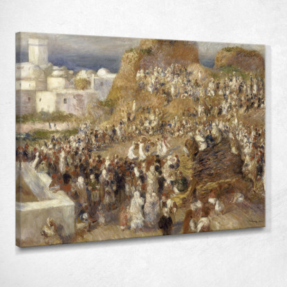 La Moschea Pierre-Auguste Renoir par127 quadro stampato su tela