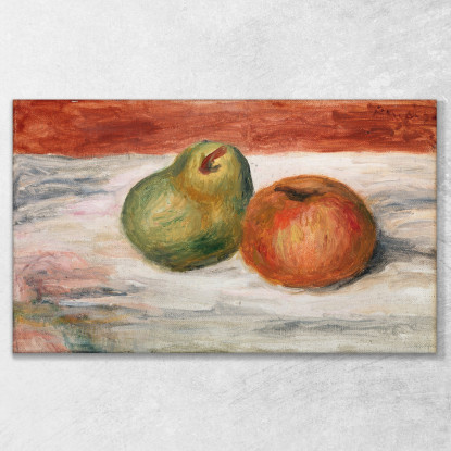 Mela E Pera Mela E Pera Pierre-Auguste Renoir par144 quadro stampato su tela