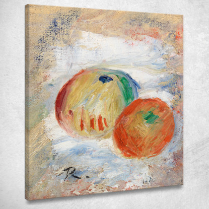 Mele Mele Pierre-Auguste Renoir par145 quadro stampato su tela