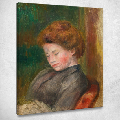 Busto Di Donna Pierre-Auguste Renoir par175 quadro stampato su tela