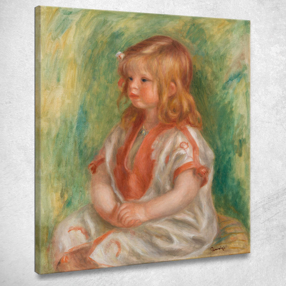 Claude Renoir Pierre-Auguste Renoir par188 quadro stampato su tela