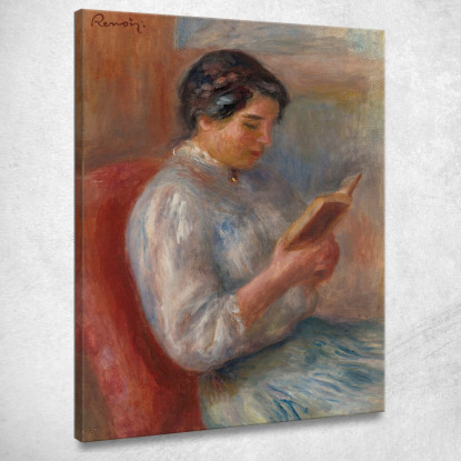 Lettura Della Donna Pierre-Auguste Renoir par219 quadro stampato su tela