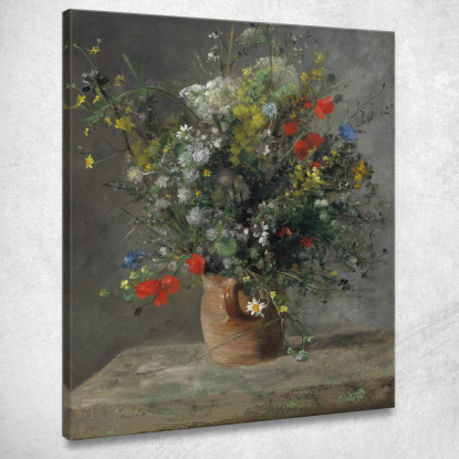 Fiori In Un Vaso Pierre-Auguste Renoir par229 quadro stampato su tela