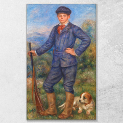 Jean Come Cacciatore Pierre-Auguste Renoir par261 quadro stampato su tela