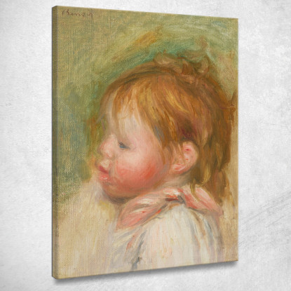 Jean Renoir Da Bambino Pierre-Auguste Renoir par262 quadro stampato su tela