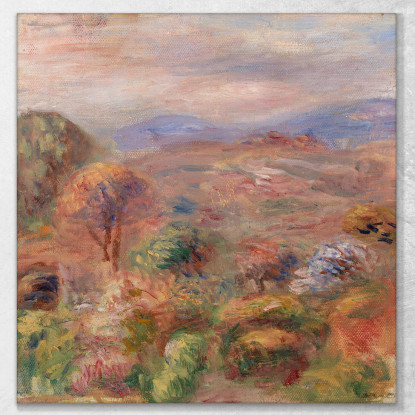 Paesaggio Paesaggistico 5 Pierre-Auguste Renoir par289 quadro stampato su tela