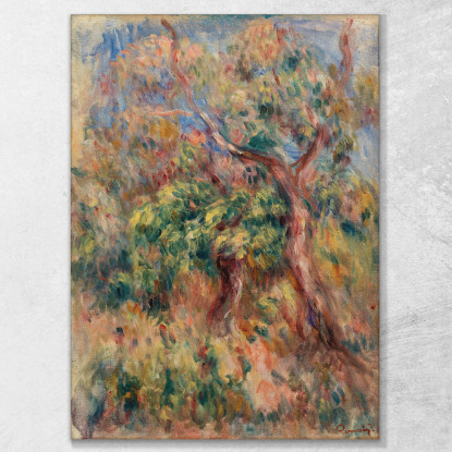 Paesaggio Paesaggistico Pierre-Auguste Renoir par291 quadro stampato su tela