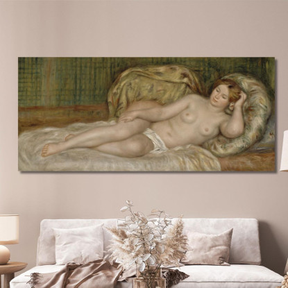 Grande Nudo Pierre-Auguste Renoir par304 quadro stampato su tela