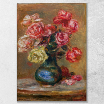 Il Mazzo Di Fiori Pierre-Auguste Renoir par307 quadro stampato su tela