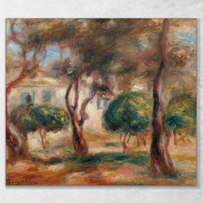 Il Giardino Delle Collette Pierre-Auguste Renoir par314 quadro stampato su tela