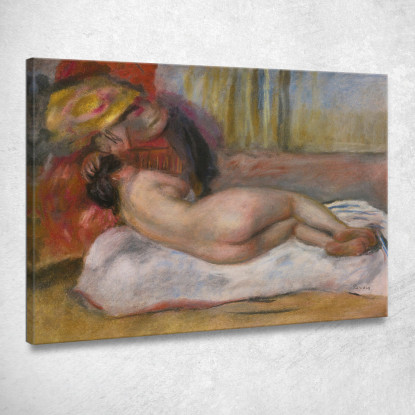 Riposo Pierre-Auguste Renoir par317 quadro stampato su tela