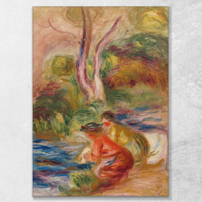 Le Rondelle Pierre-Auguste Renoir par322 quadro stampato su tela