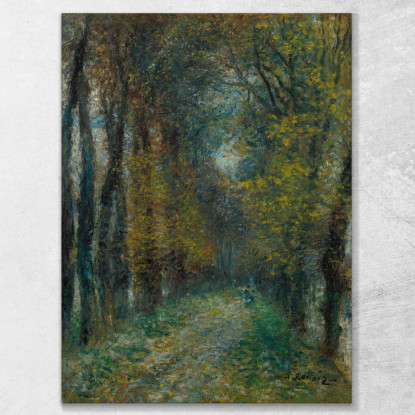 Il Passaggio Coperto Pierre-Auguste Renoir par331 quadro stampato su tela