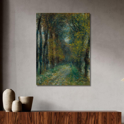 Il Passaggio Coperto Pierre-Auguste Renoir par331 quadro stampato su tela