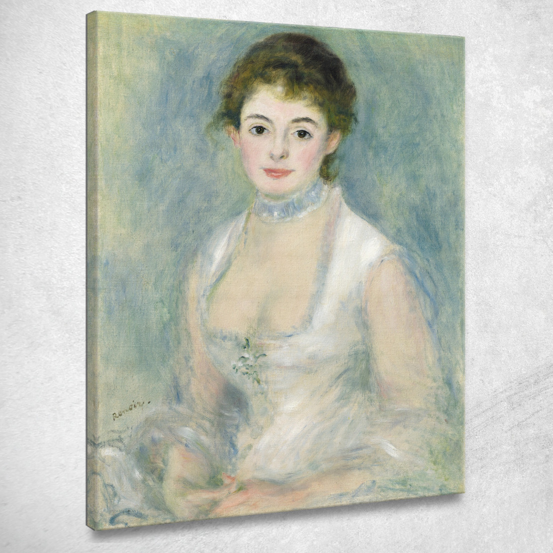 Madame Henriot Pierre-Auguste Renoir par335 quadro stampato su tela