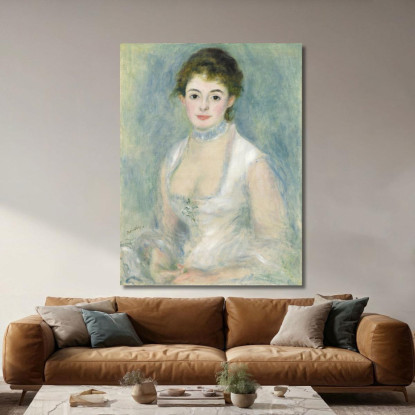 Madame Henriot Pierre-Auguste Renoir par335 quadro stampato su tela