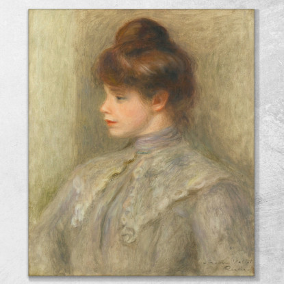 Madame Valtat Nata Suzanne Noël Pierre-Auguste Renoir par338 quadro stampato su tela