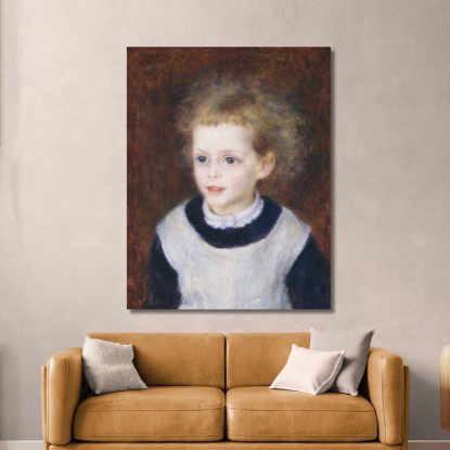 Marguerite-Thérèse Margot Berard Pierre-Auguste Renoir par342 quadro stampato su tela