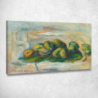 Natura Morta Con Mandorle Pierre-Auguste Renoir par351 quadro stampato su tela