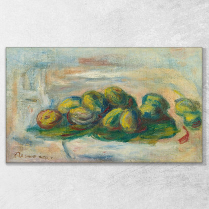 Natura Morta Con Mandorle Pierre-Auguste Renoir par351 quadro stampato su tela