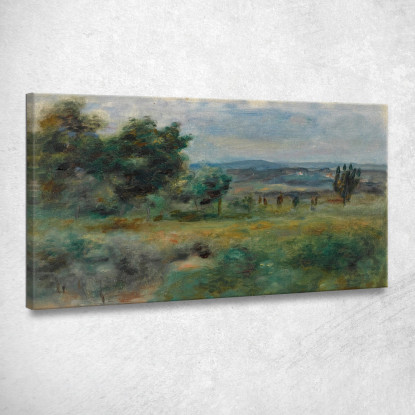 Paesaggio 3 Pierre-Auguste Renoir par375 quadro stampato su tela