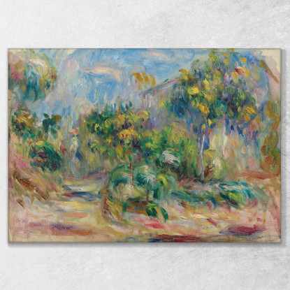 Paesaggio Boscoso Pierre-Auguste Renoir par381 quadro stampato su tela