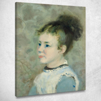 Ritratto Di Jeanne Sisley Pierre-Auguste Renoir par412 quadro stampato su tela