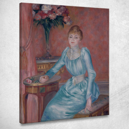 Ritratto Di Madame De Bonnieres Pierre-Auguste Renoir par414 quadro stampato su tela