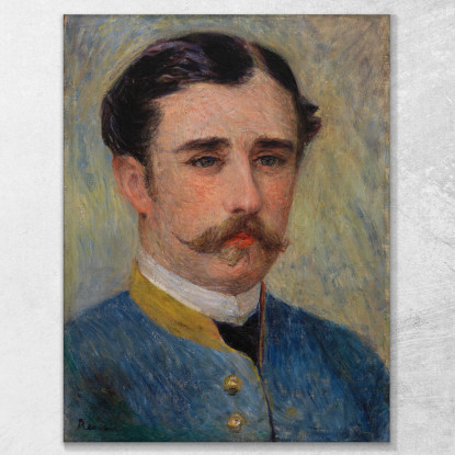 Ritratto Virile Signor Charpentier Pierre-Auguste Renoir par416 quadro stampato su tela