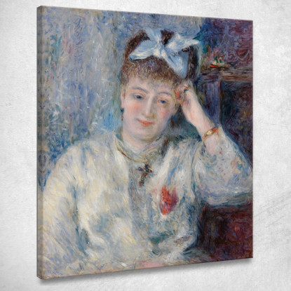 Ritratto Della Signorina Marie Murer Pierre-Auguste Renoir par421 quadro stampato su tela