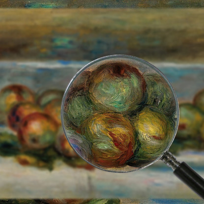 Greengage Pierre-Auguste Renoir par431 quadro stampato su tela