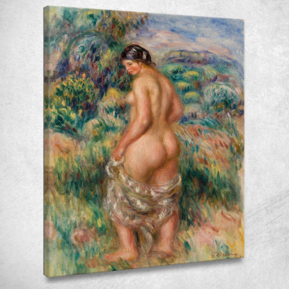 Bagnante In Piedi Pierre-Auguste Renoir par452 quadro stampato su tela