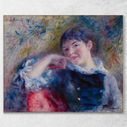 Il Sognatore Pierre-Auguste Renoir par469 quadro stampato su tela