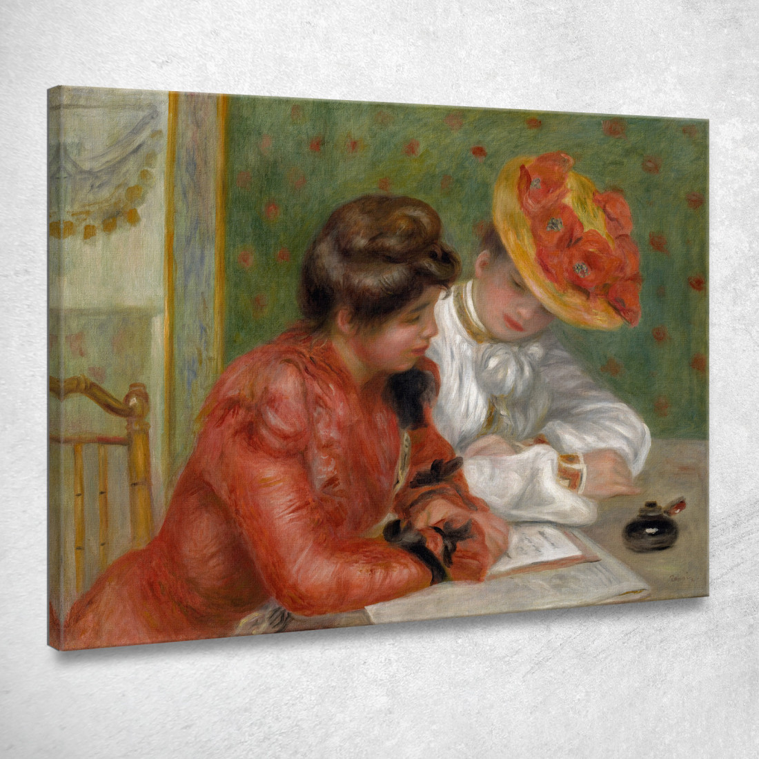 La Lettera Pierre-Auguste Renoir par473 quadro stampato su tela