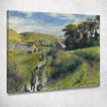 La Raccolta Delle Cozze Pierre-Auguste Renoir par475 quadro stampato su tela