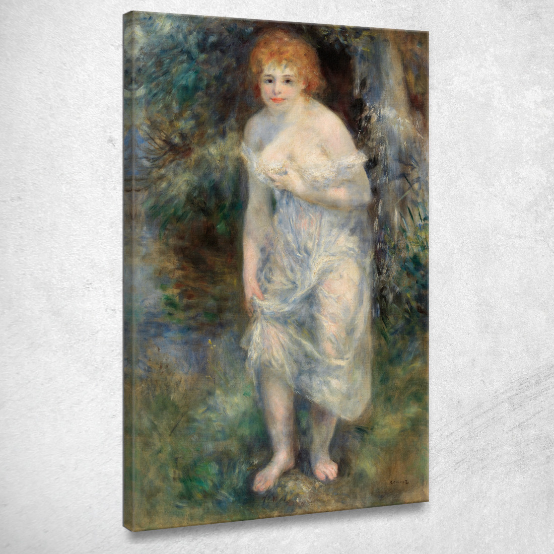 La Fonte Pierre-Auguste Renoir par477 quadro stampato su tela