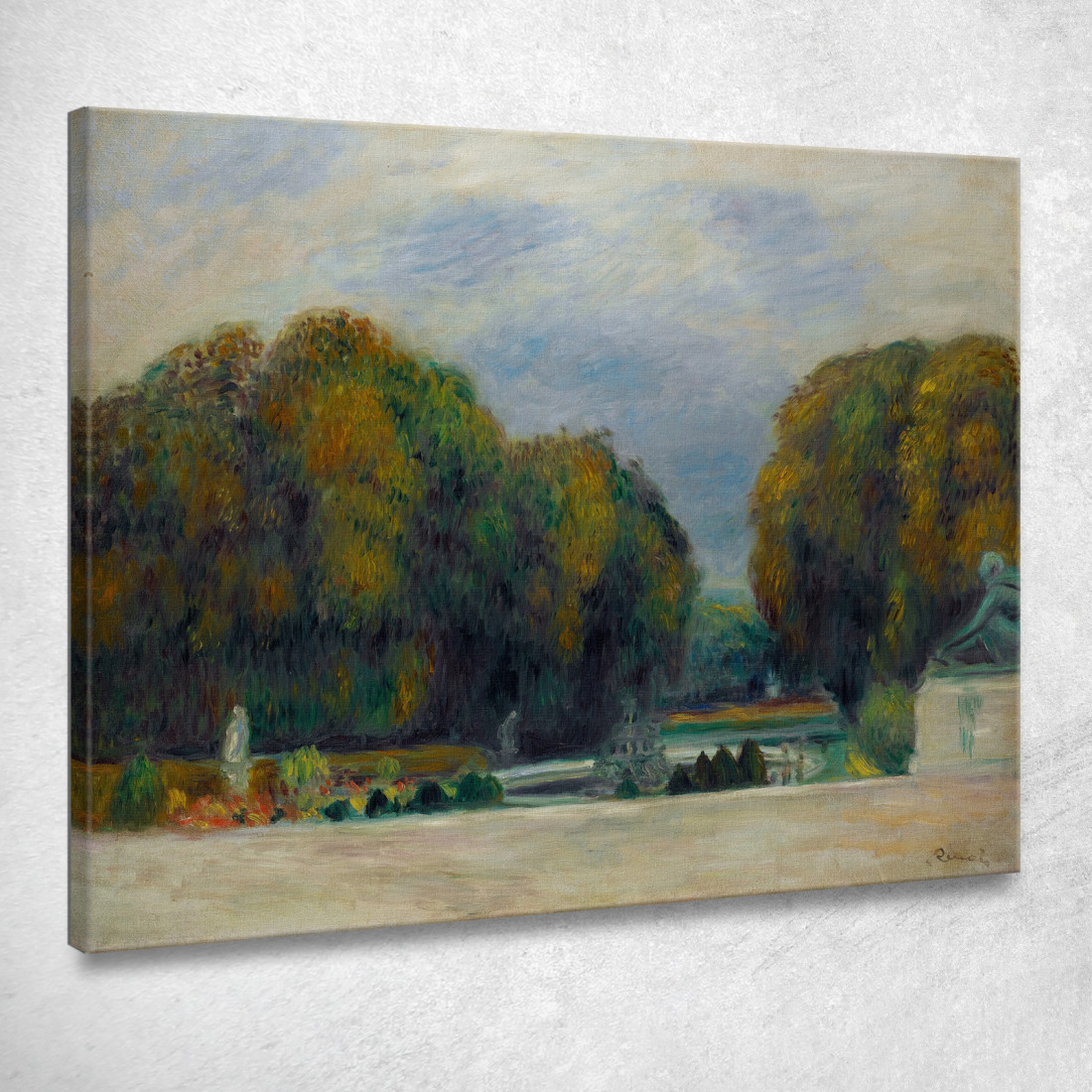 Versailles Pierre-Auguste Renoir par499 quadro stampato su tela