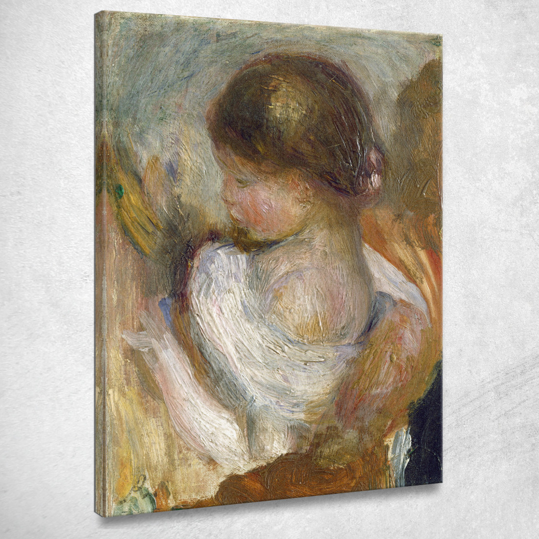 Lettura Della Ragazza Pierre-Auguste Renoir par526 quadro stampato su tela