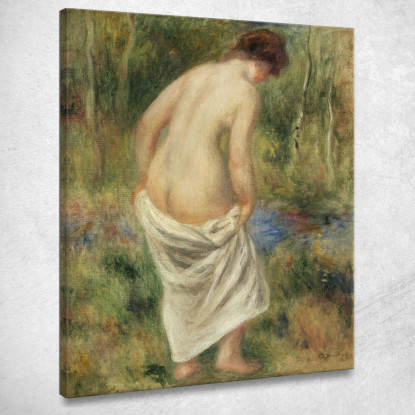 Dopo Il Bagno Pierre-Auguste Renoir par539 quadro stampato su tela