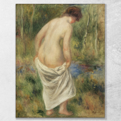 Dopo Il Bagno Pierre-Auguste Renoir par539 quadro stampato su tela