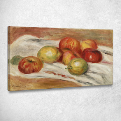 Mele Arancia E Limone Pierre-Auguste Renoir par544 quadro stampato su tela