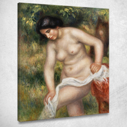 Bagnante Che Si Asciuga Pierre-Auguste Renoir par547 quadro stampato su tela